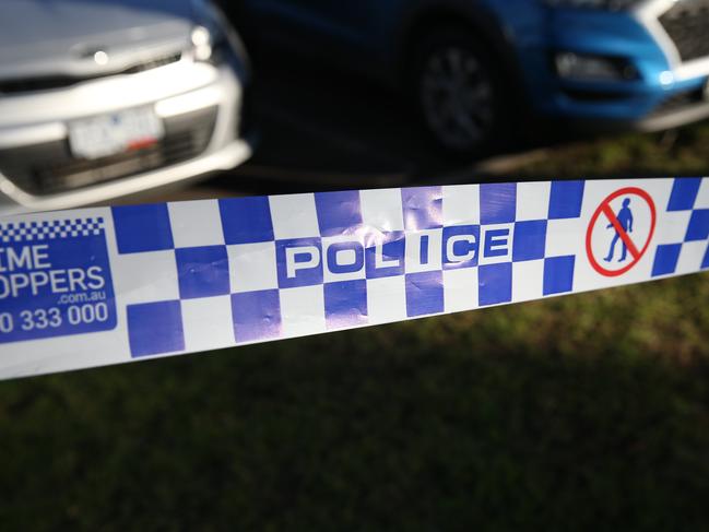 MELBOURNE, AUSTRALIA- NewsWire Photos June 25 2022,  Generic View of Police line tape at a crime scene., Picture: NCA NewsWire /Brendan Beckett