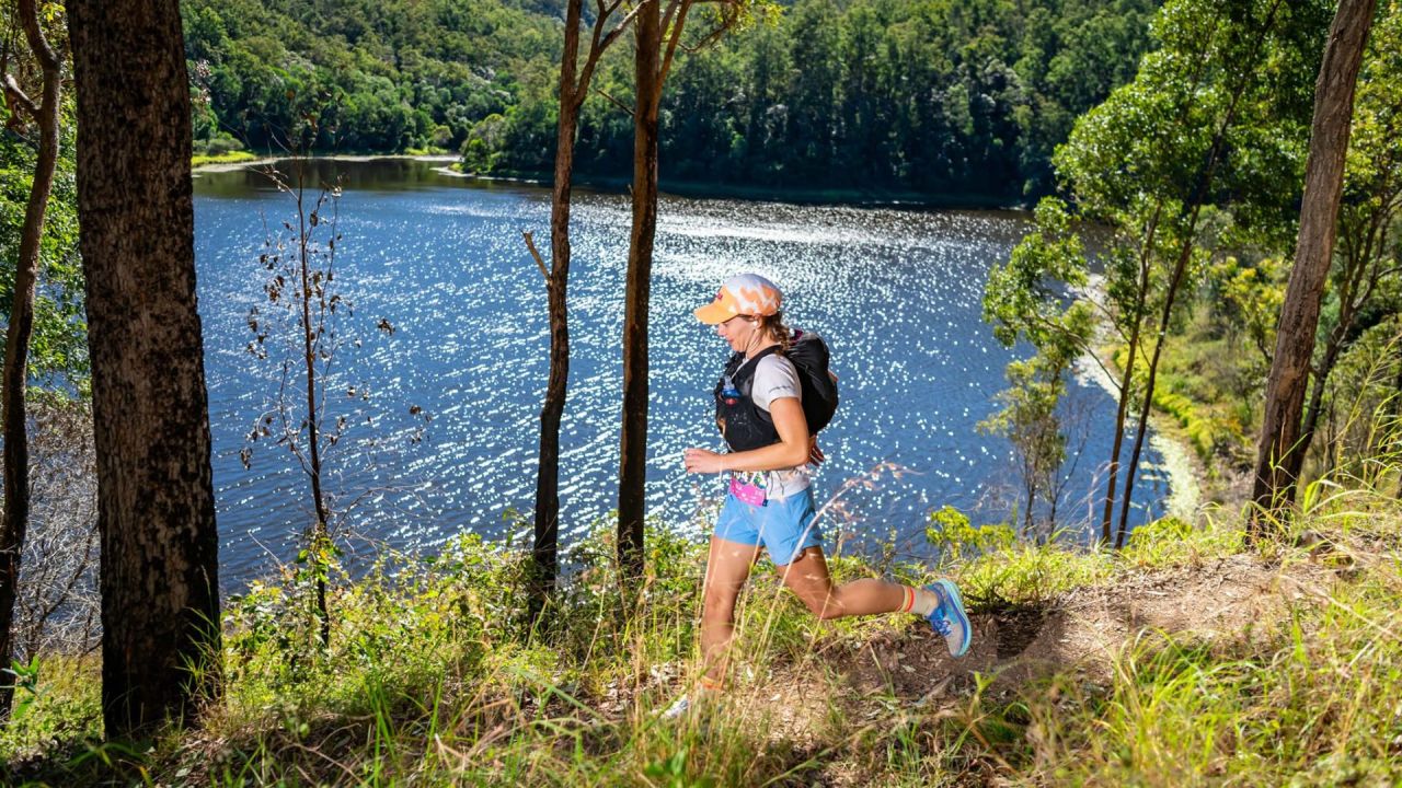 Trail running is a mental game, Clark says, and she's always ready for the challenge. Image: Supplied