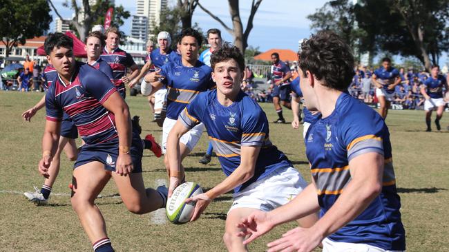 GPS schoolboy rugby union game between The Southport School and Churchie - Will Herbert Picture Mike Batterham