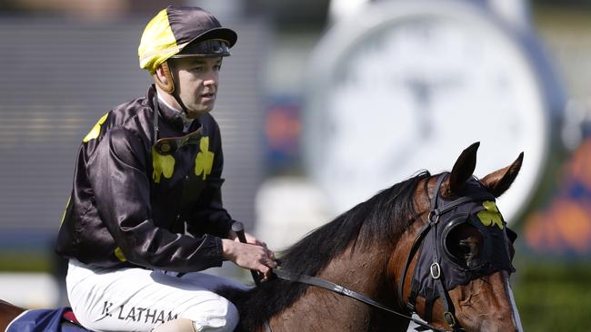 Keagan Latham (pictured) rides floating for trainer Matthew Smith. Picture: Getty Images
