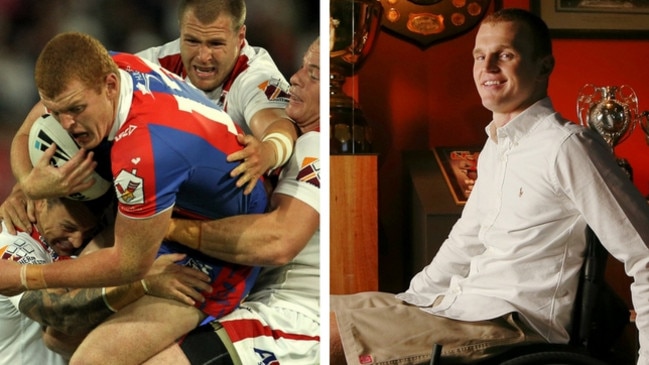 Alex McKinnon has had an emotional reaction to watching a YouTube video of himself playing.