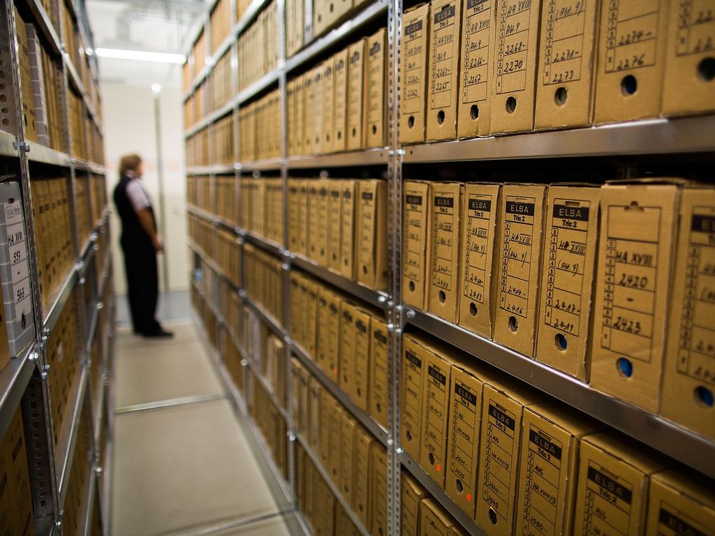 The Stasi archive is filled with thousands of files that are still being catalogued to this day. Picture: Carsten Koall/Getty Images