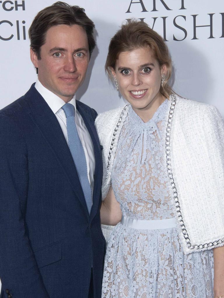 LPrincess Beatrice of York and her husband. Picture: Getty