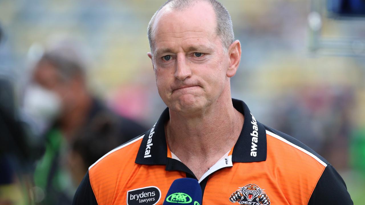 Farah has denied reports a sideline outburst on Friday night was aimed at Maguire Picture: NRL Images