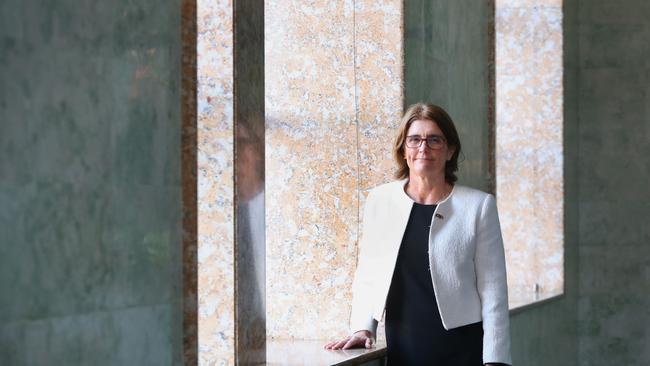 Michele Bullock says the RBA board will raise rates again if inflation stalls in its journey to the 2-3 per cent target band by late 2025. Picture: Lisa Maree Williams