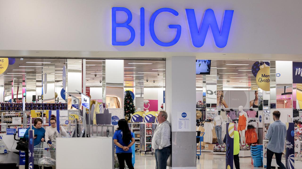 Big W gives some of its new, unused goods to charity to help Australians doing it tough. Picture: NCA NewsWire / David Geraghty