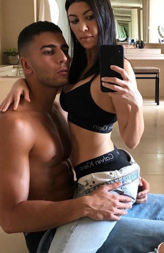 Kourtney Kardashian previously dated Younes Bendjima. Picture: Instagram