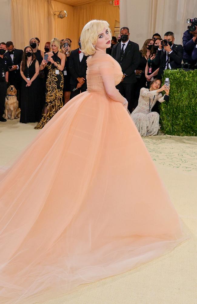 Met Gala co-chair Billie Eilish. Picture: AFP