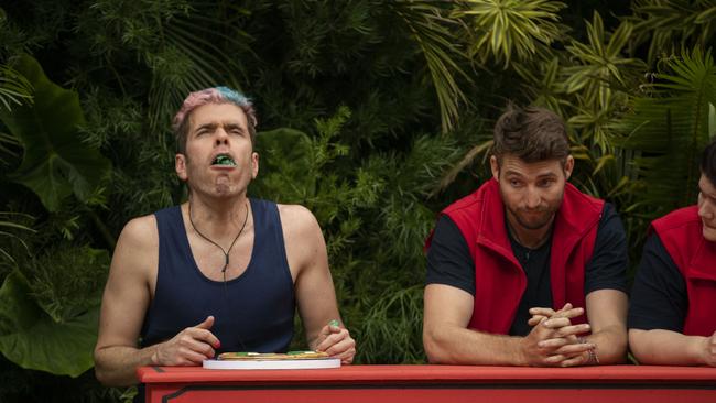 Perez Hilton on I'm A Celebrity … Get Me Out Of Here! Picture: Ten