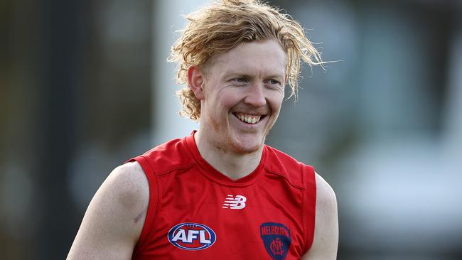 Melbourne gun Clayton Oliver is one of the biggest scorers in KFC SuperCoach. Picture: Michael Klein