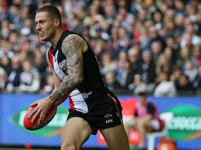 Nathan Wright during his time at St Kilda. Picture: George Salpigtidis