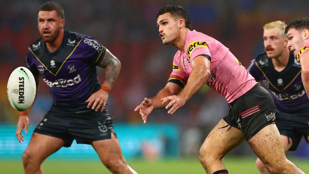 Nathan Cleary pulled the strings for the Panthers. Picture: Chris Hyde/Getty Images