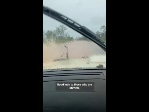 Cyclone Megan slams the Northern Territory with 160km/h winds