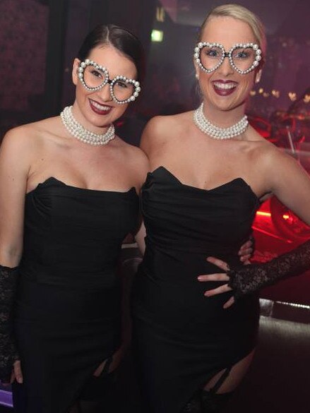 Edwina Sprague and Millie Lader.