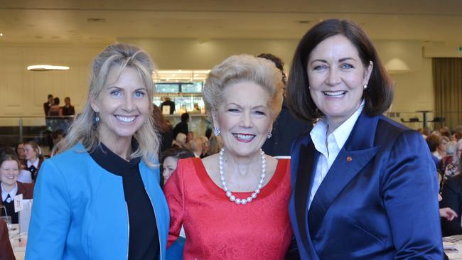 Stephanie Asher, Susan Alberti and Sarah Henderson. Picture: Fiona Byrne