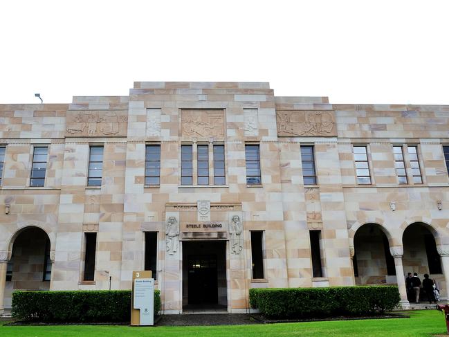 File pictures of University of Queensland#University of Queensland#Saturday July 25, 2020. (Picture, John Gass)