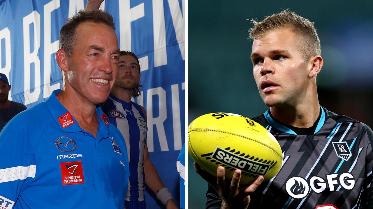 Alastair Clarkson and Dan Houston