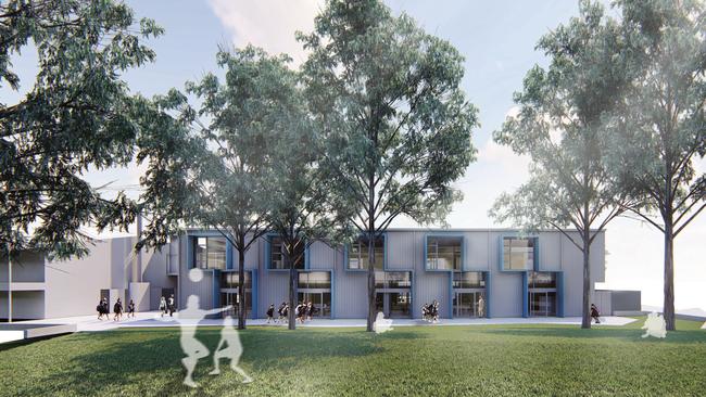 Planned Craigmore High School upgrade.