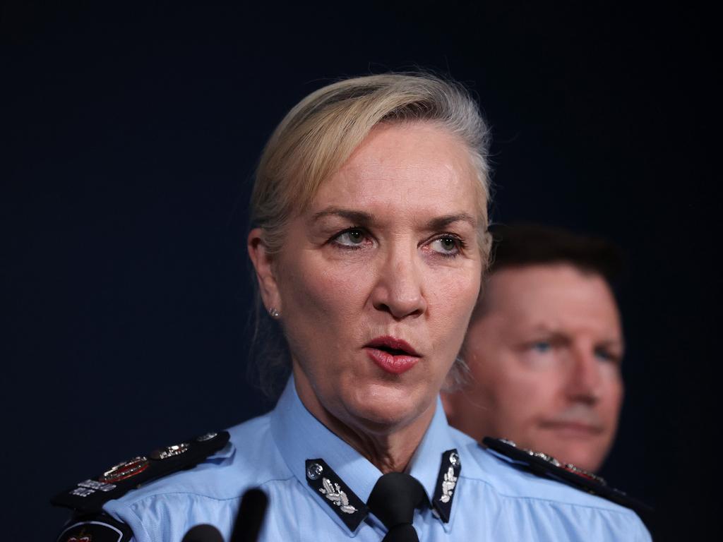 Police Commissioner Katarina Carroll has received the backing of Opposition Leader David Crisafulli. Picture: Liam Kidston