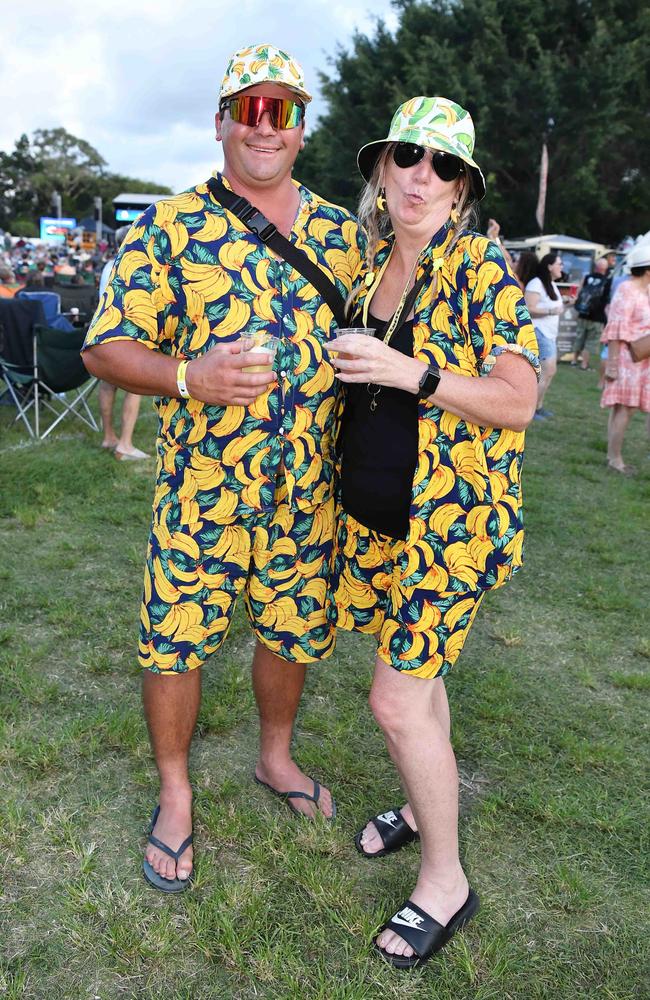 Jamie and Kelly Rippard at Sounds of Rock 2024 in Hervey Bay. Picture: Patrick Woods.