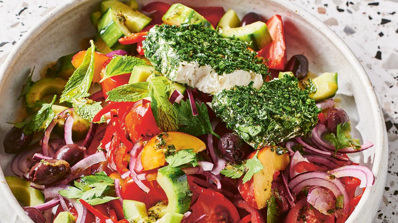 A Greek salad with the lot, and then some