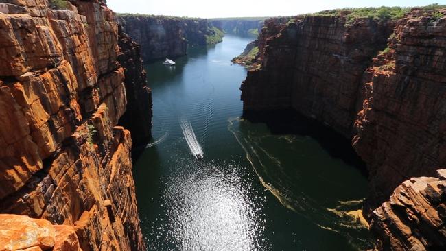 A 10-day sailing between Broome and Darwin takes in the history, ecology and culture of the region. Picture: Seabourn