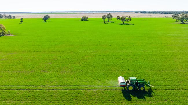 The 857ha Thulabin farm near Conargo has been sold for $5.44 million.