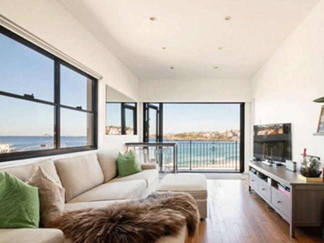 Inside one of the seven units which sold for $12m on Monday night.