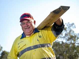 HELPING OUT: Lockyer Valley's Keith Edwards will be volunteering with Habitat for Humanity. Picture: ALI KUCHEL