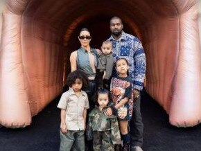 Kim Kardashian reportedly wants sole custody of her four children with Kanye West. Picture: Supplied