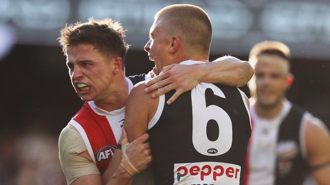 Jack Billings and Seb Ross are honest players. Picture: Michael Klein