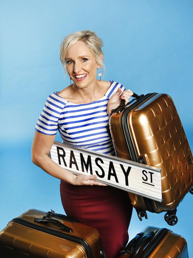 Fifi Box is also a former Neighbours guest star. Picture: David Caird