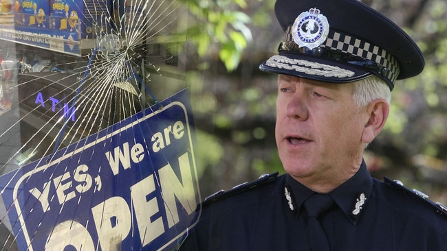 Police Commissioner Grant Stevens has acknowledged that overall levels of crime in the Adelaide CBD have increased over the past 12 years.