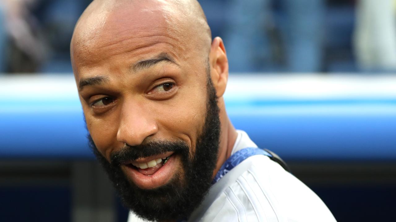 Thierry Henry took Belgium to the semi-final of the 2018 World Cup.