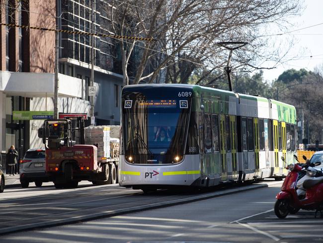 Melburnians would be able to catch a tram to Chadstone under the transport blueprint. Picture: Nicki Connolly