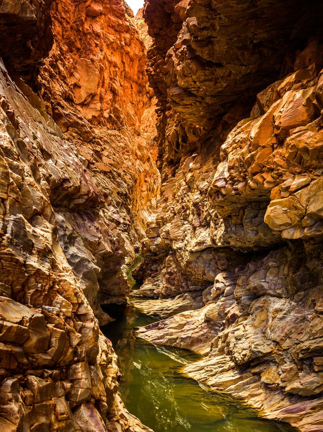 Redbank Gorge at West MacDonnell Ranges, Northern Territory. Picture: Alamy