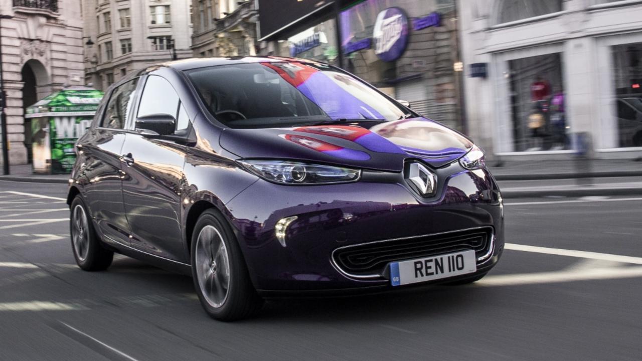 The Renault Zoe is the cheapest EV available in Australia. Picture: Supplied.