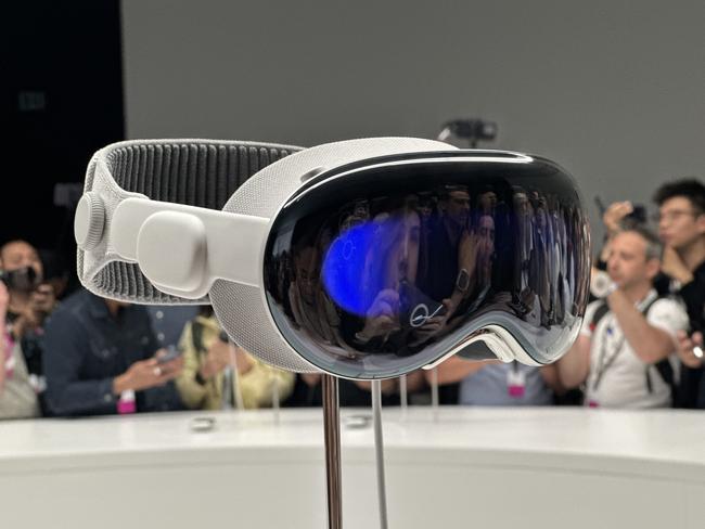 Apple calls the Vision Pro a ‘spatial computer’. Picture: Elly Awesome