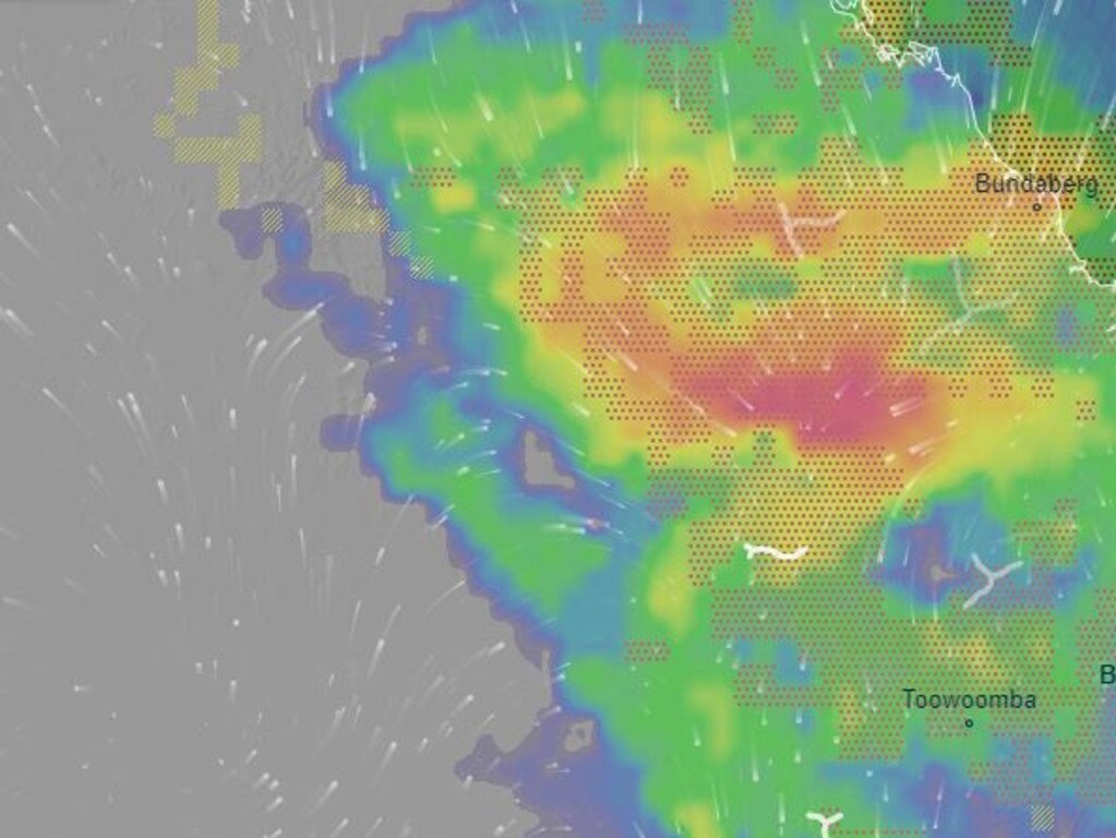 Qld Weather New System Bringing Heavy Rainfall Set To Sweep Across The