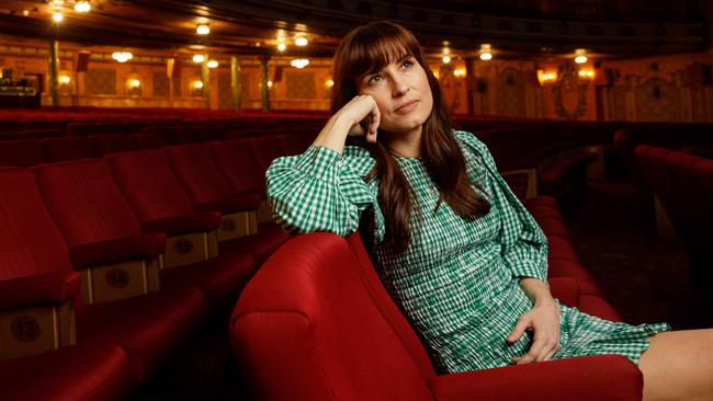 Singer-songwriter Missy Higgins at the State Theatre, Sydney, ahead of the release of her album ‘The Second Act’. Picture: Max Mason-Hubers