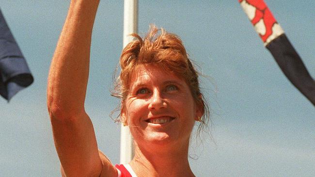 Kerry Saxby- Junna claimed an incredible 27 national titles during her career. Pic: Fred/Kohl