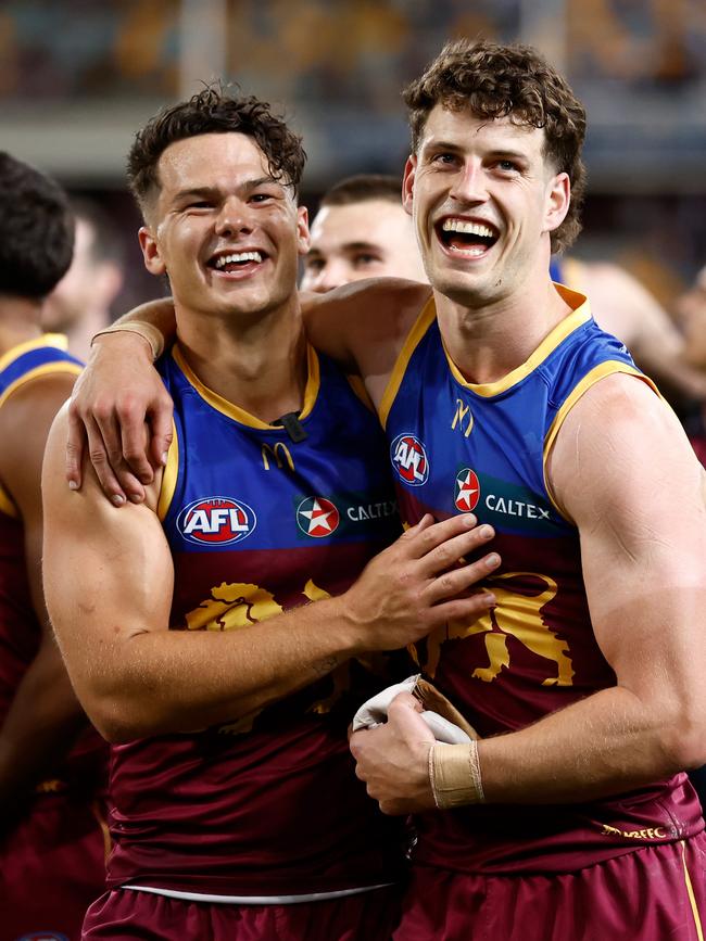 The Lions-Blues fixture proved a ratings winner. Picture: Michael Willson/AFL