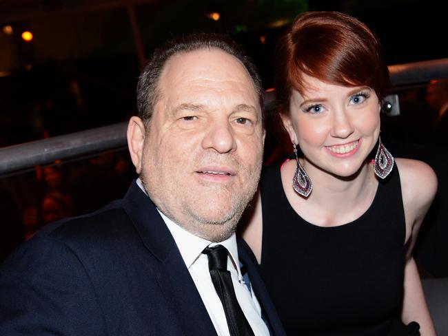 Harvey Weinstein and daughter Remy Lily Weinstein attend The Weinstein Company &amp; Netflix's 2014 Golden Globes After Party/ Picture: Getty