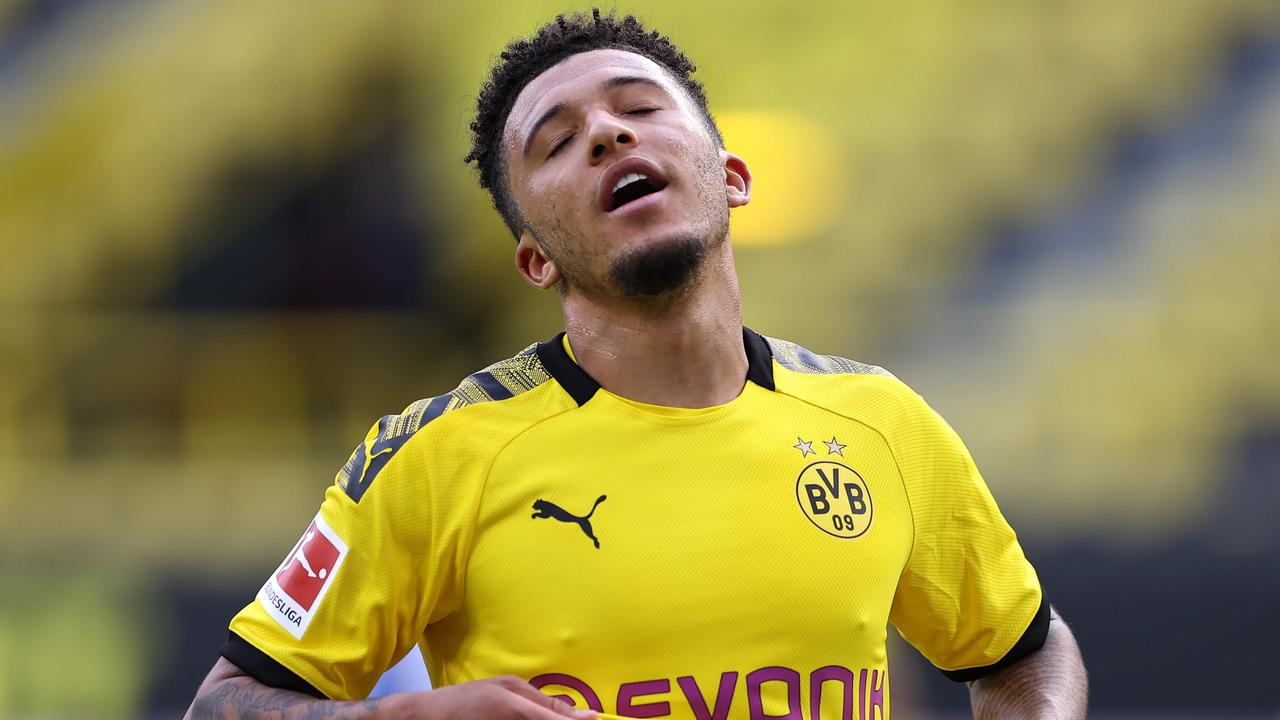 Jadon Sancho could be staying put for the season.