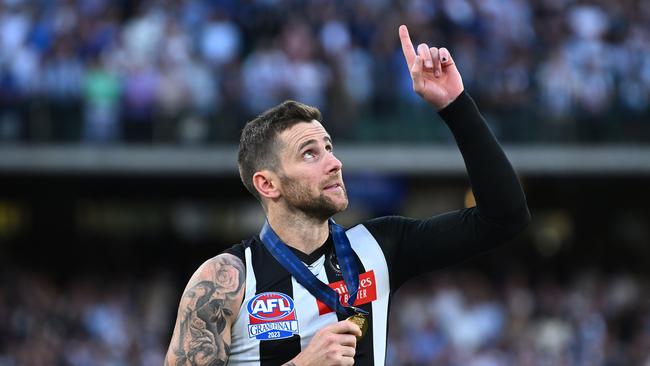 Jeremy Howe is one of nine Magpies who will be over 30 years old in 2024. Picture: Getty Images