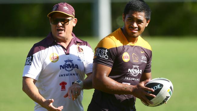 Kevin Walters worked closely with Anthony Milford at the Broncos. Picture: Darren England.