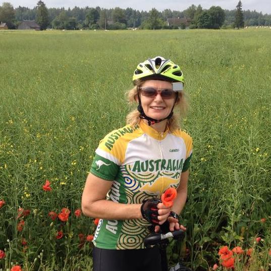 Carolyn Lister was an avid cyclist and supporter of cycling in the city. Photo: Supplied Facebook