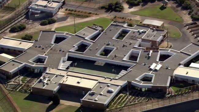 Hakea Prison is a maximum security facility in Canning Vale, about 16km south of the Perth CBD. Picture: 9News