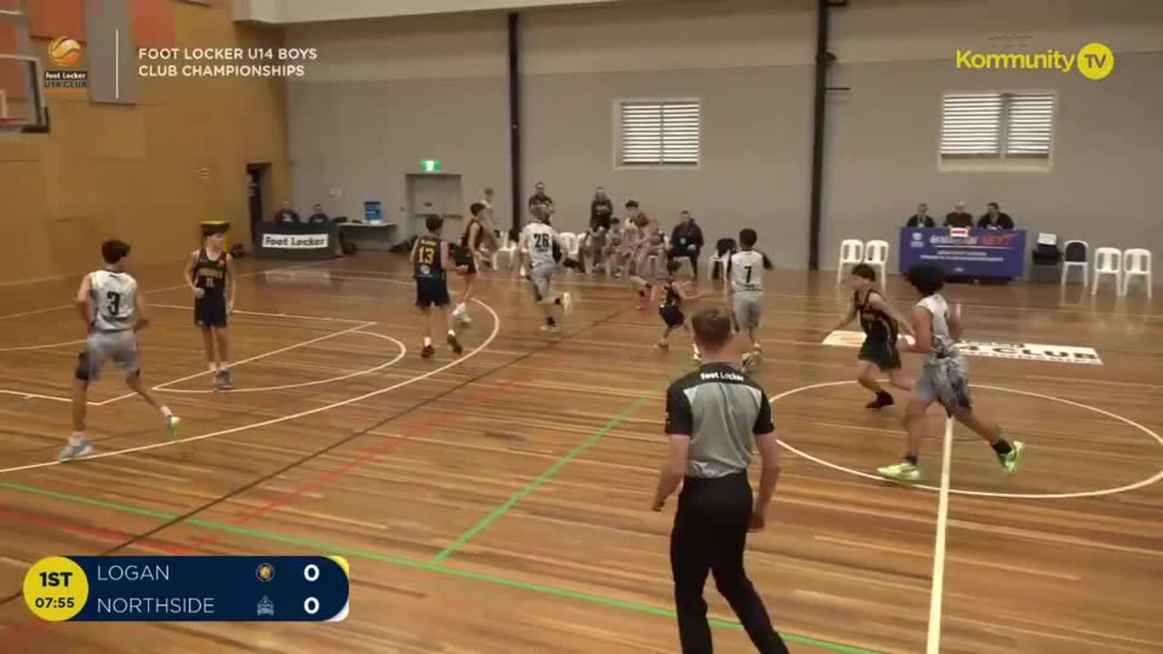 Replay: Logan Thunder v Northside Wizards (Boys Shield SF) - 2024 Basketball Australia U14 Club Championships Day 5