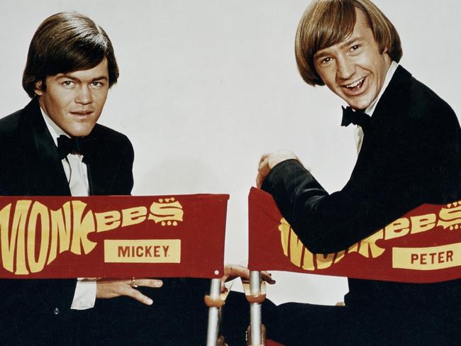 Micky Dolenz and Peter Tork of the Monkees UNSPECIFIED - CIRCA 1970: Photo of Monkees Photo by Michael Ochs Archives/Getty Images